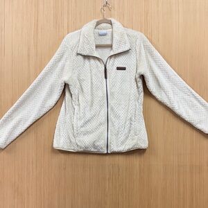 Women's Cream Teddy Jacket